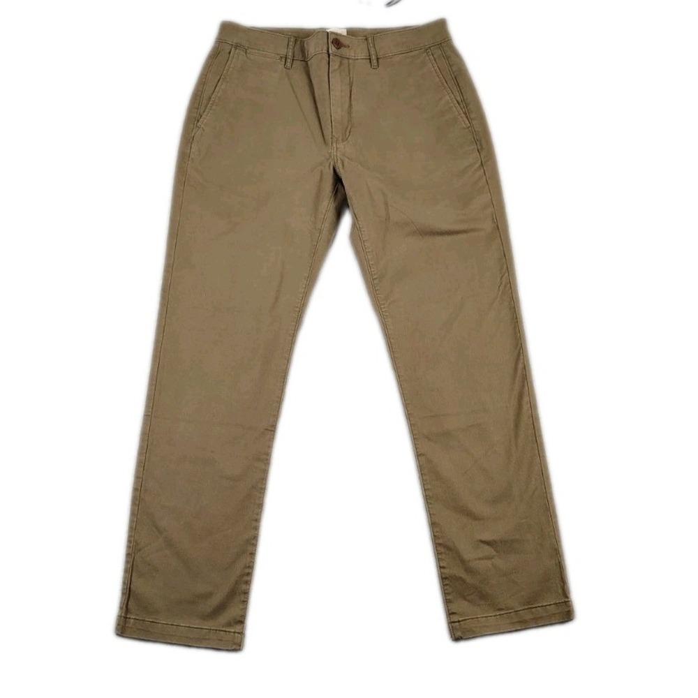 Huckberry Flint and Tinder Straight Fit 365 Slash Pocket Chino Pant Mens 32x30